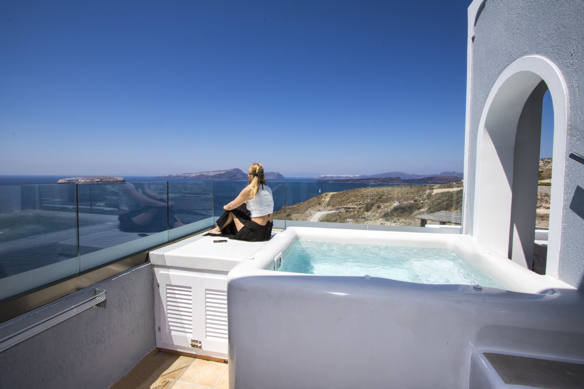 Our Villa Santorini Akrotírion Esterno foto