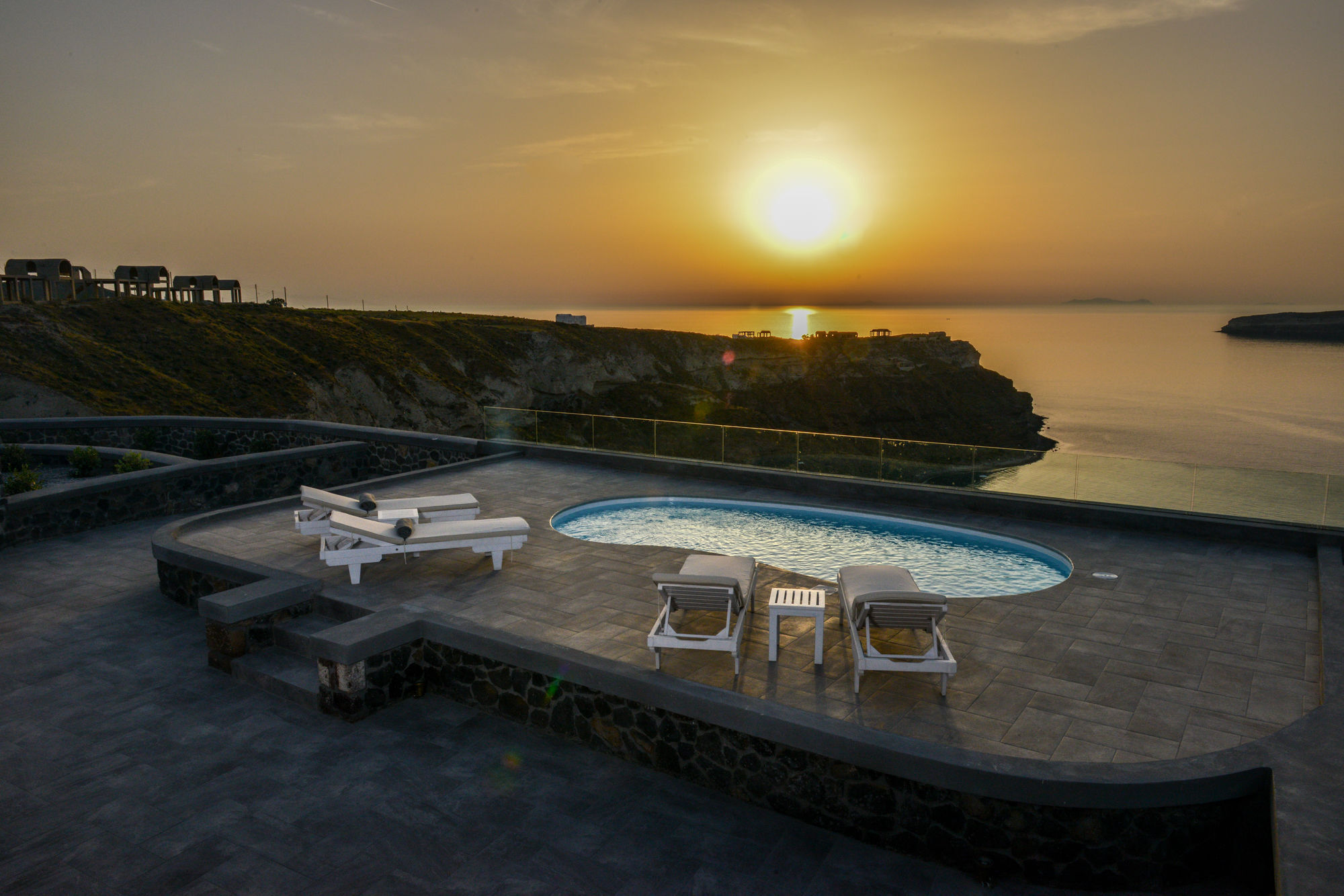 Our Villa Santorini Akrotírion Esterno foto