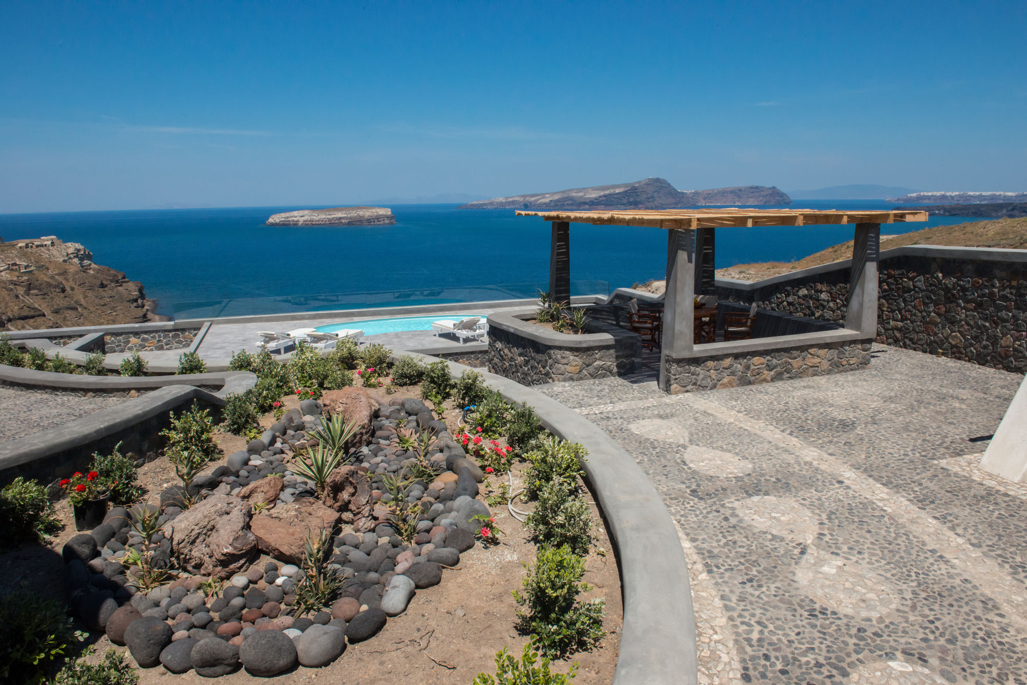 Our Villa Santorini Akrotírion Esterno foto