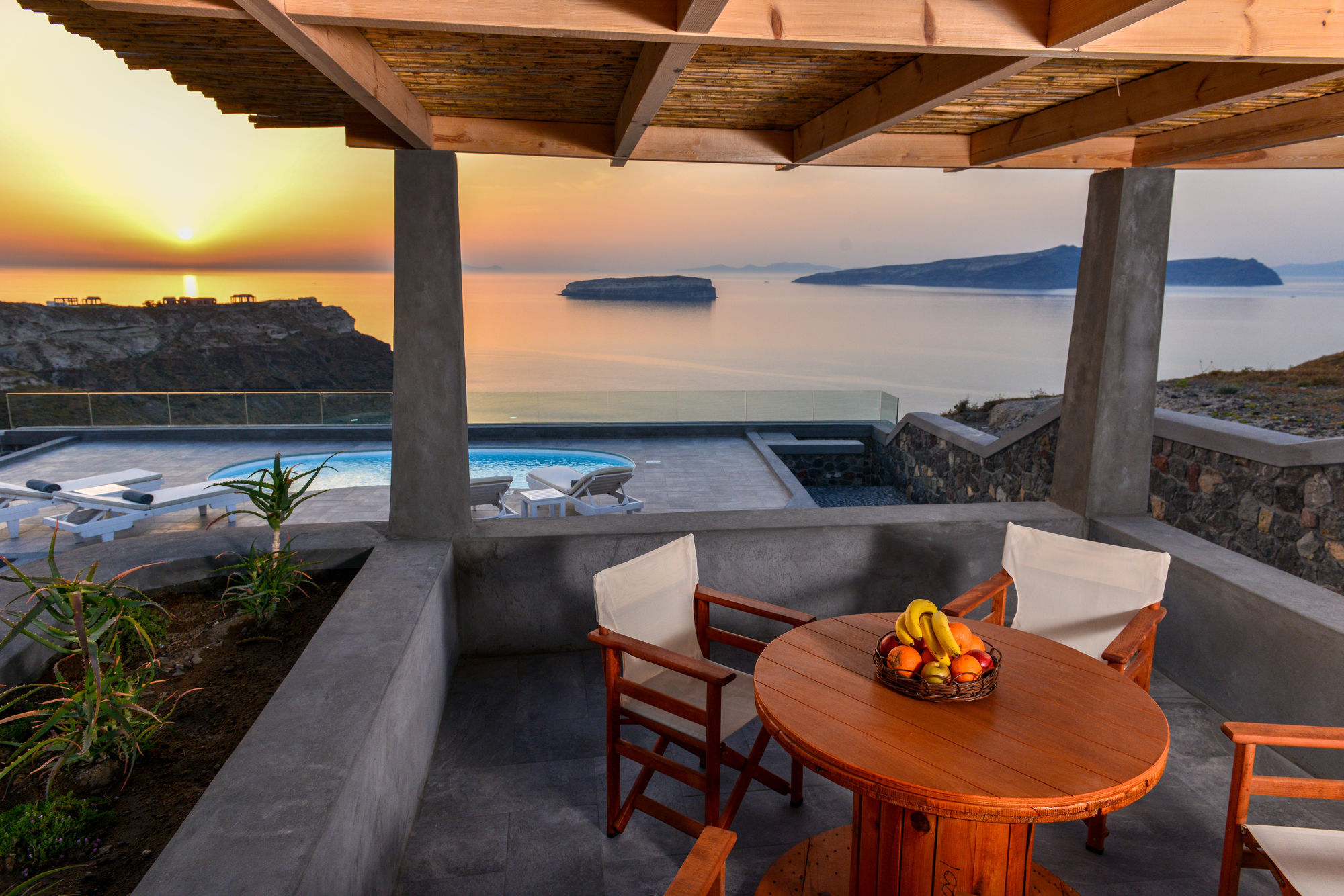 Our Villa Santorini Akrotírion Esterno foto